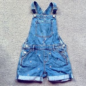 EUC. GAP Kids Denim Jumper / Romper (Size M)